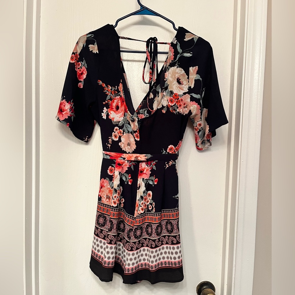 Multi Pattern Mini Romper - Picture 2 of 3
